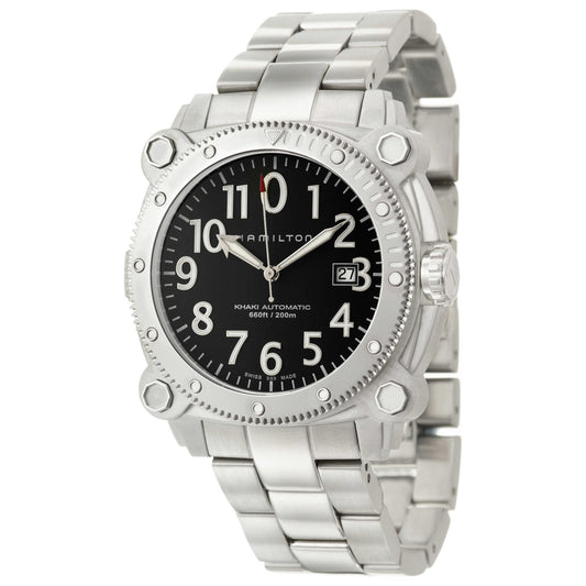 Front view of Hamilton Khaki Navy Men's Automatic Watch H78555133