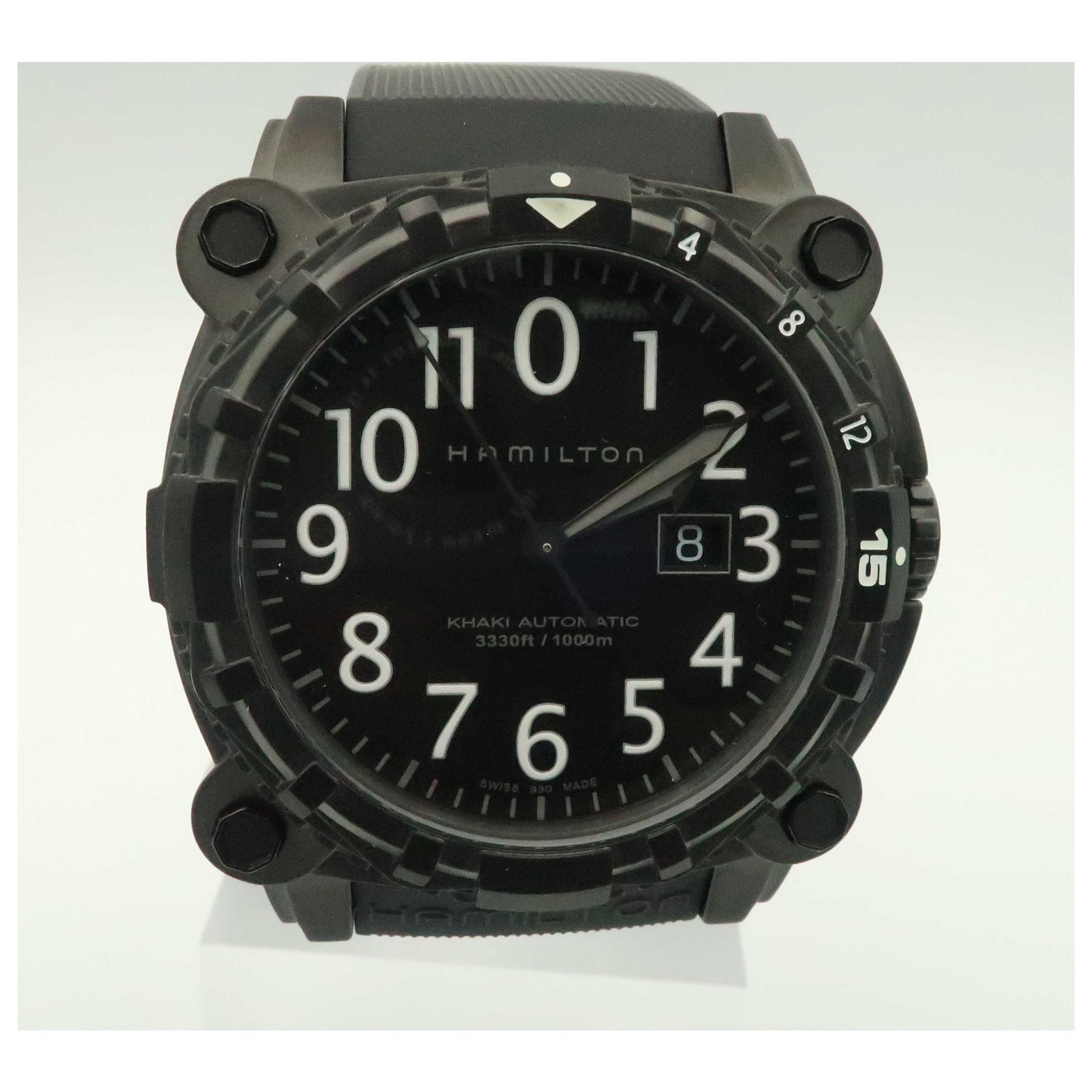 Front view of Hamilton Khaki Navy Men's Automatic Watch H78575383-PO