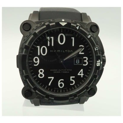 Front view of Hamilton Khaki Navy Men's Automatic Watch H78575383-PO
