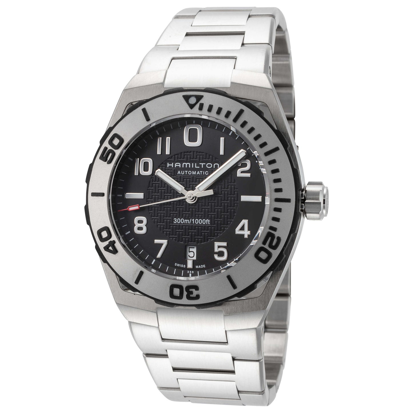 Front view of Hamilton Khaki Navy Men's Automatic Watch H78615135