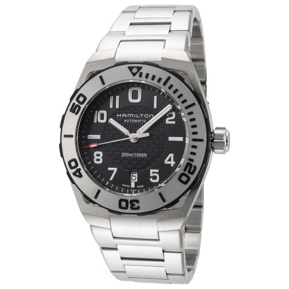 Front view of Hamilton Khaki Navy Men's Automatic Watch H78615135