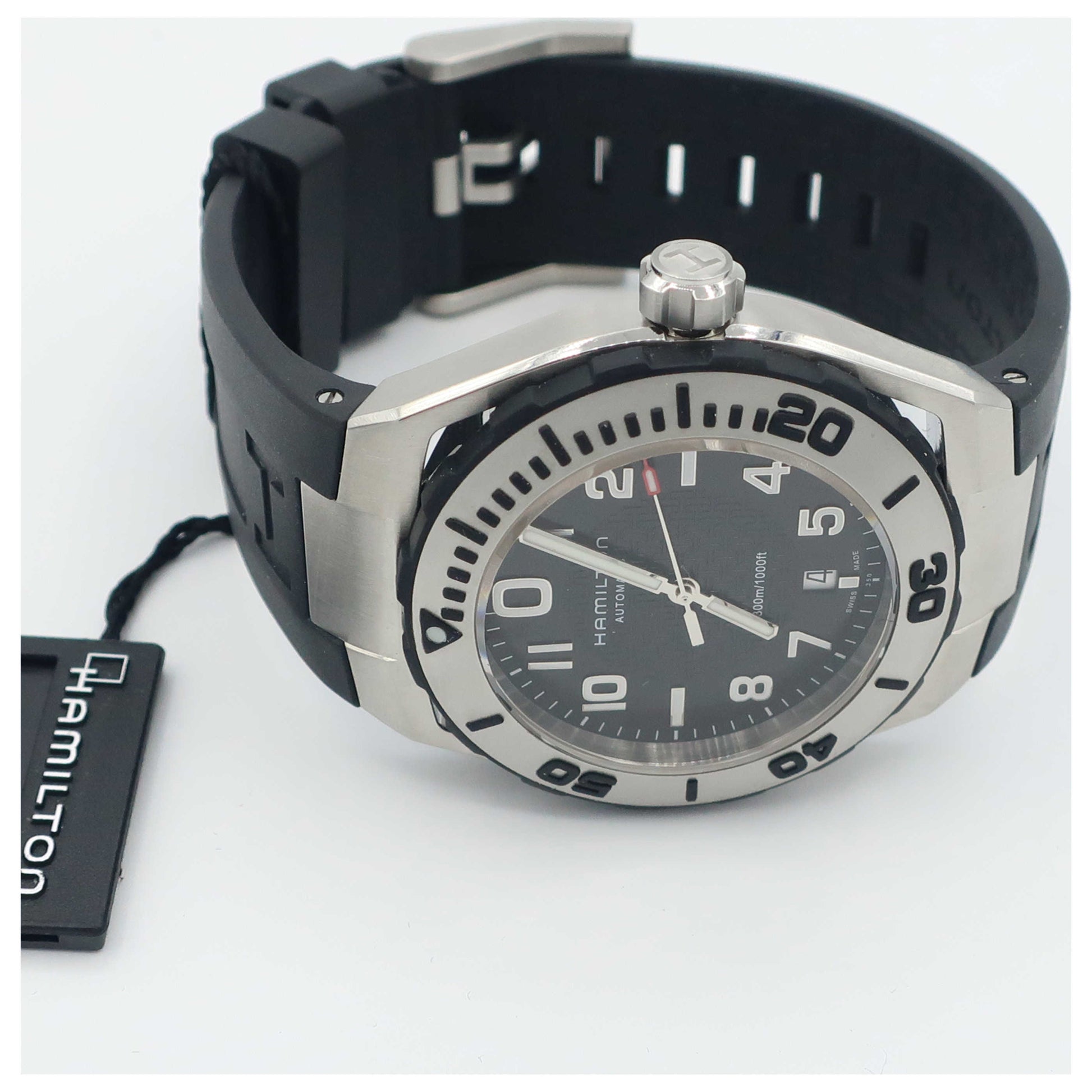Hamilton Khaki Navy Men's Automatic Watch H78615335-SDV - Image #8