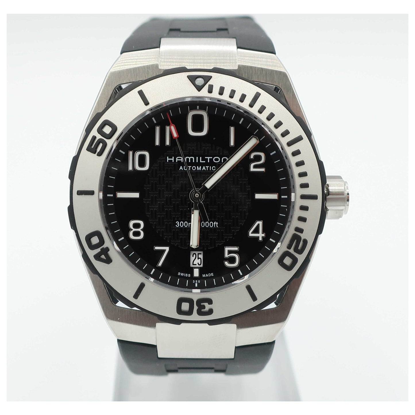 Front view of Hamilton Khaki Navy Men's Automatic Watch H78615335-SD