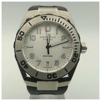 Front view of Hamilton Khaki Navy Men's Automatic Watch H78615355-PO