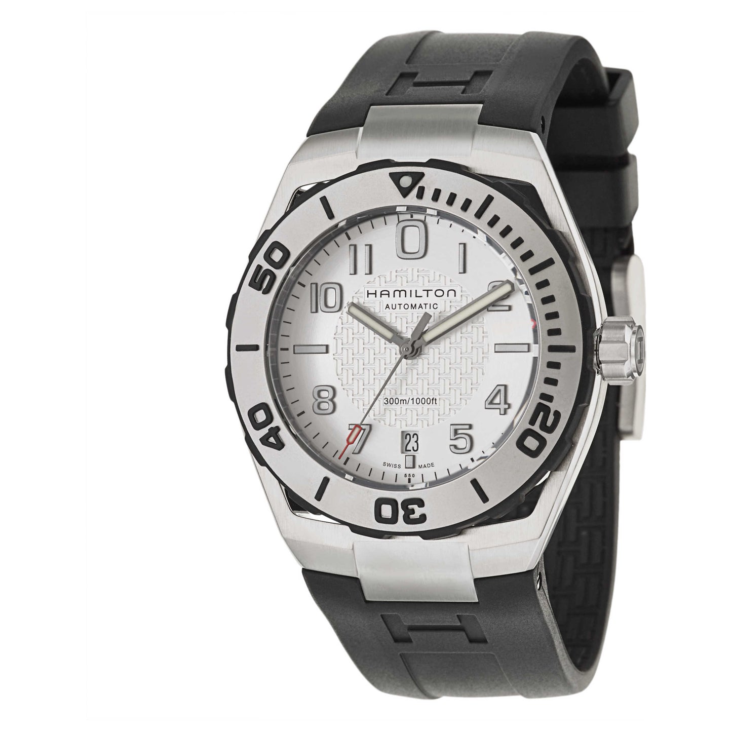 Front view of Hamilton Khaki Navy Men's Automatic Watch H78615355