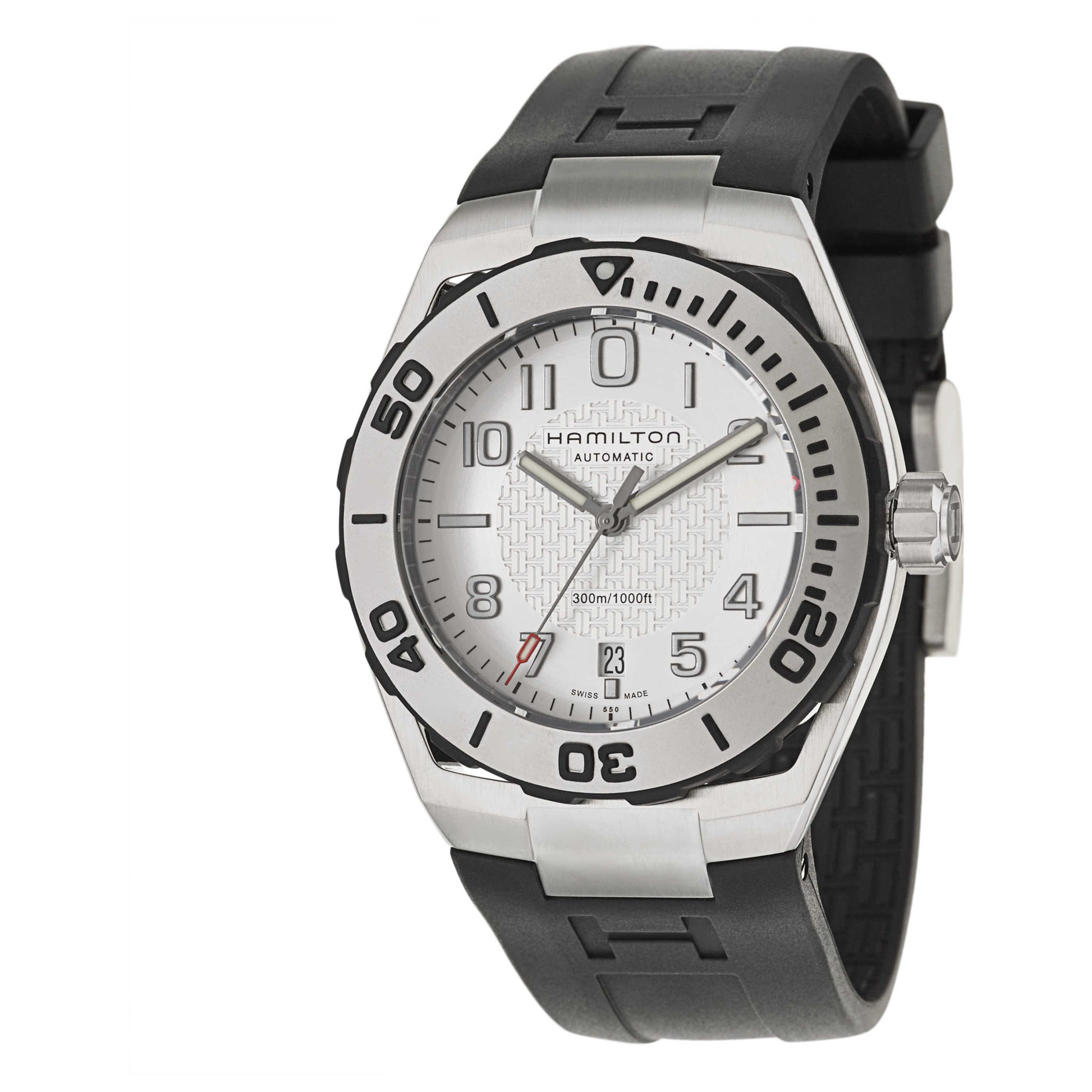 Front view of Hamilton Khaki Navy Men's Automatic Watch H78615355