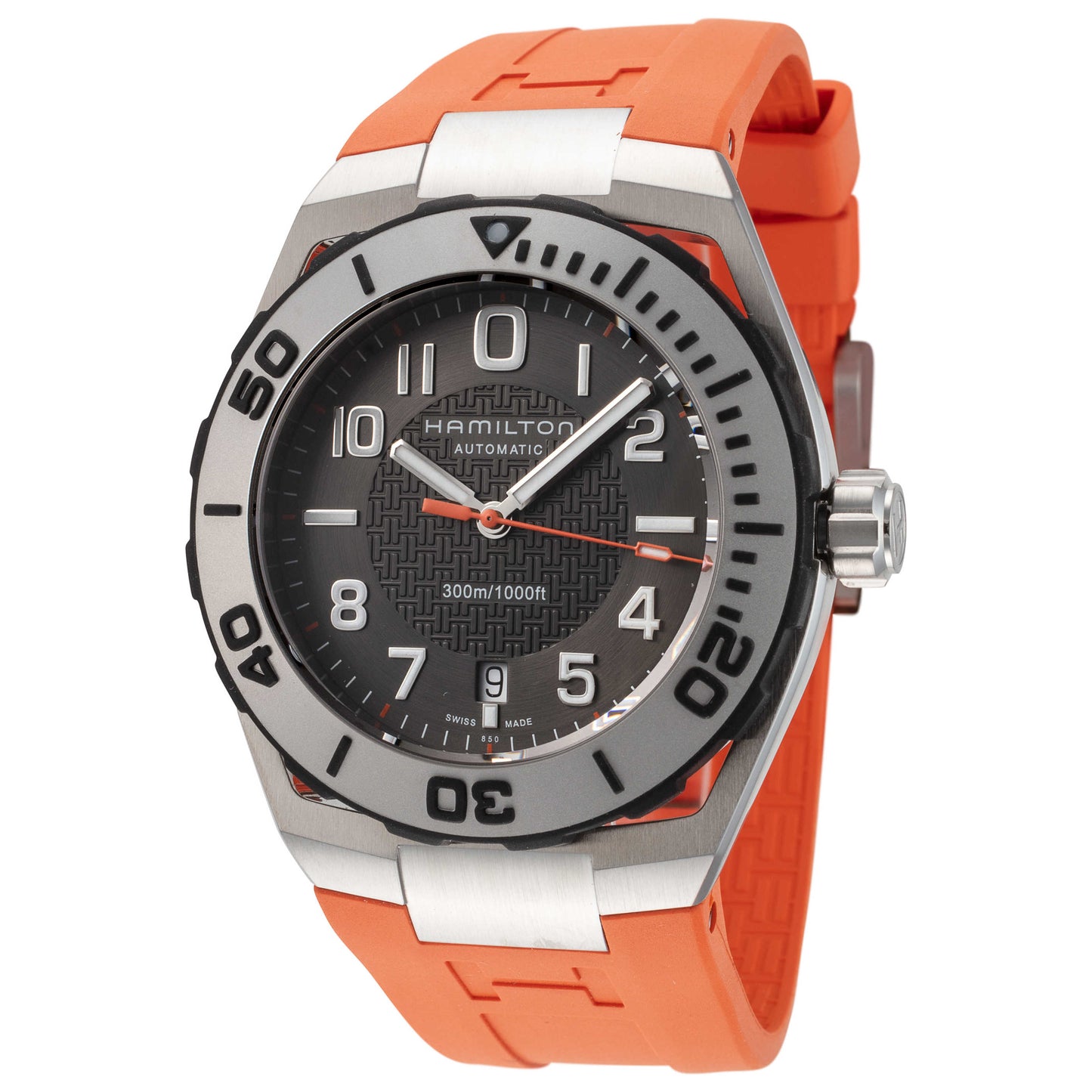 Front view of Hamilton Khaki Navy Men's Automatic Watch H78615985