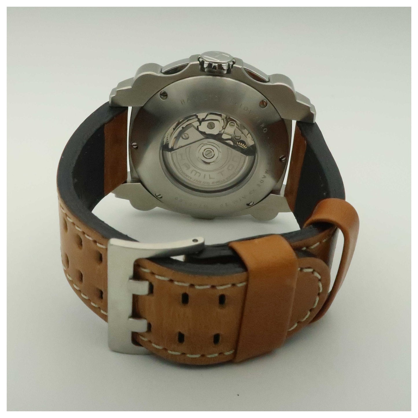 Hamilton Khaki Navy Men's Automatic Watch H78616553-SDV - Image #2