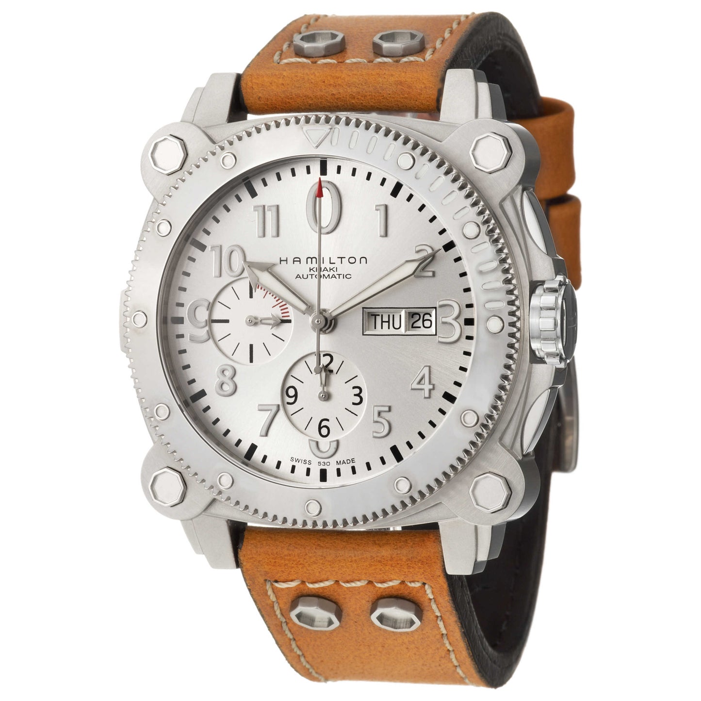 Front view of Hamilton Khaki Navy Men's Automatic Watch H78616553