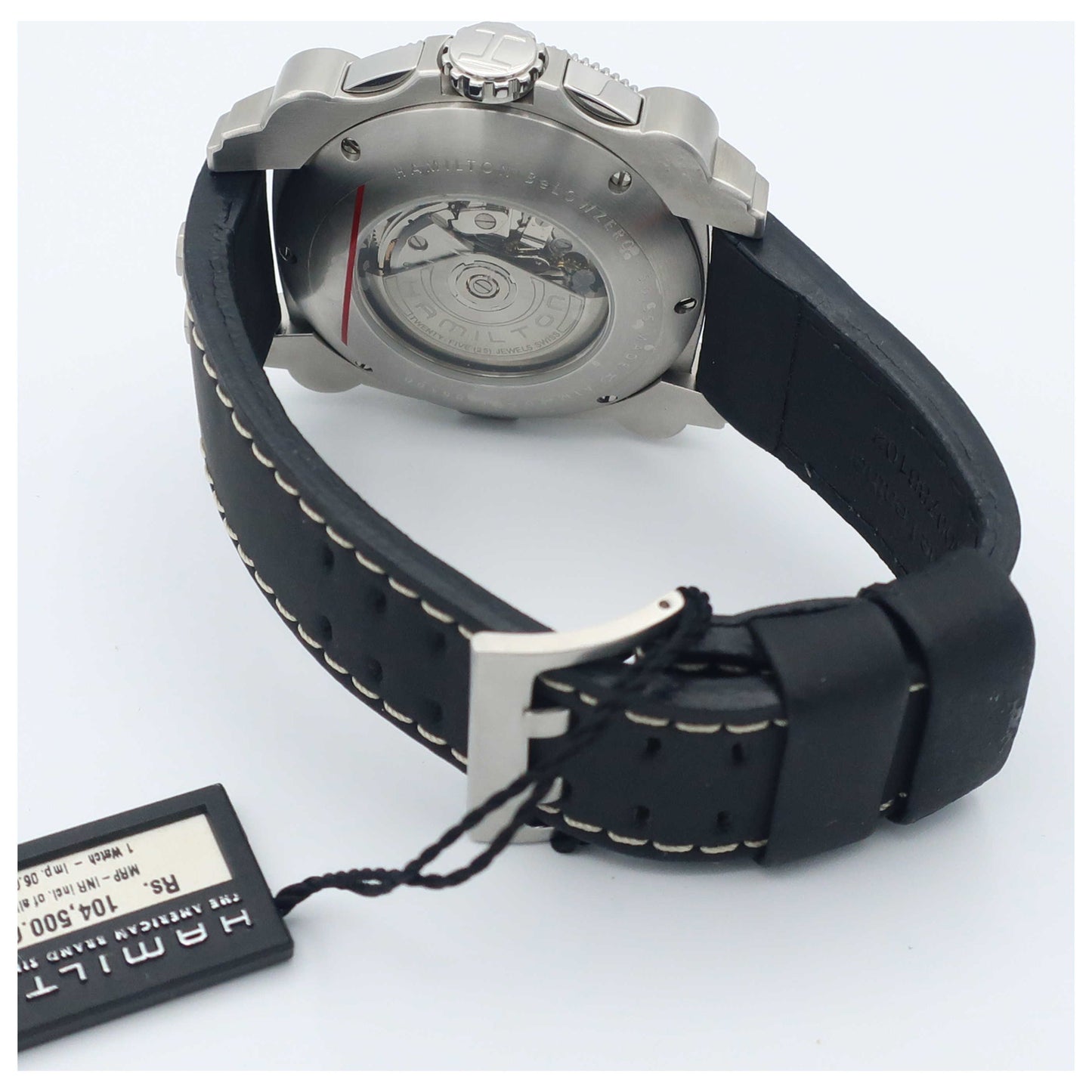 Hamilton Khaki Navy Men's Automatic Watch H78616733-SDV - Image #2