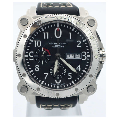 Front view of Hamilton Khaki Navy Men's Automatic Watch H78616733-SDV