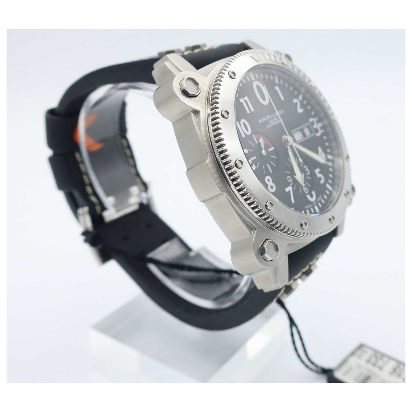 Hamilton Khaki Navy Men's Automatic Watch H78616733-SDV - Image #3