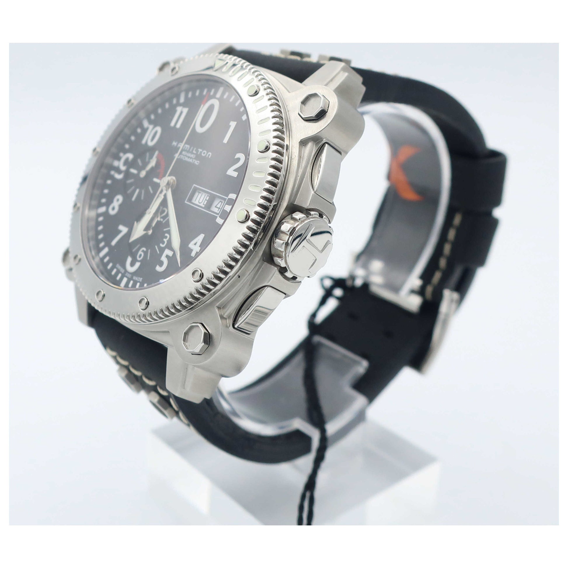 Hamilton Khaki Navy Men's Automatic Watch H78616733-SDV - Image #4