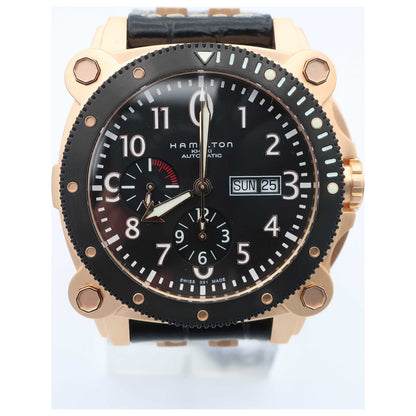 Front view of Hamilton Khaki Navy Men's Automatic Watch H78646733-SD