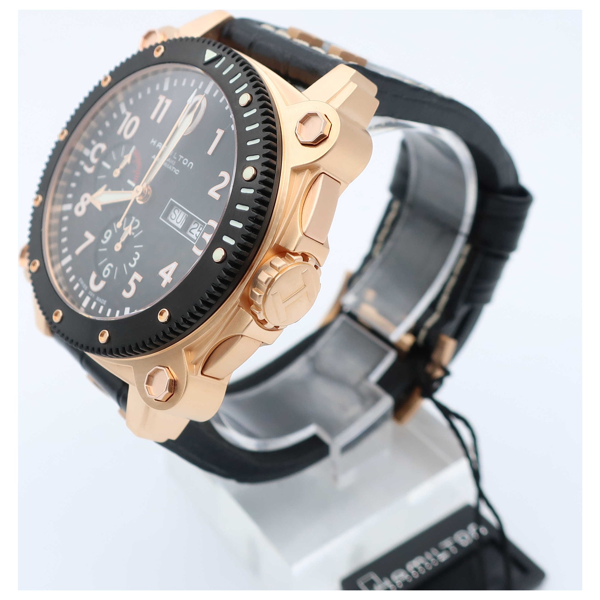 Hamilton Khaki Navy Men's Automatic Watch H78646733-SD - Image #4