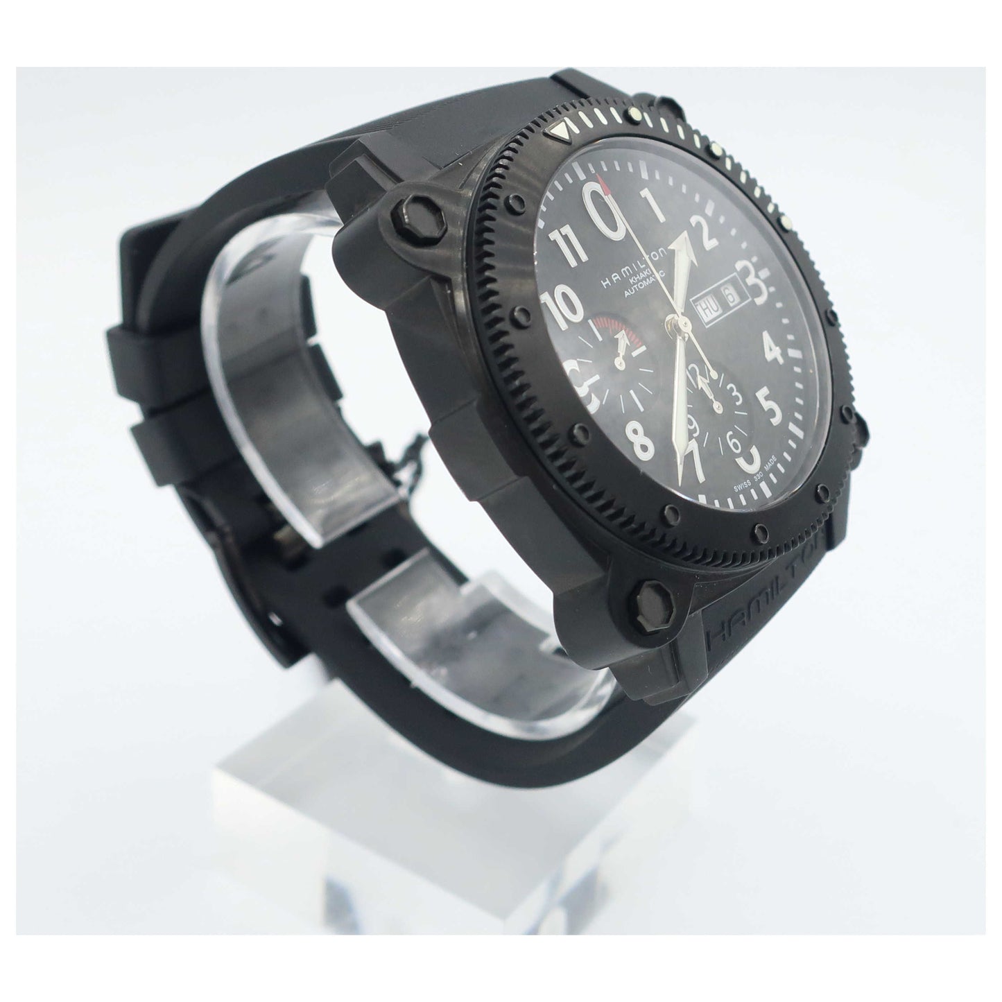 Hamilton Khaki Navy Men's Automatic Watch H78686333-SDV - Image #3