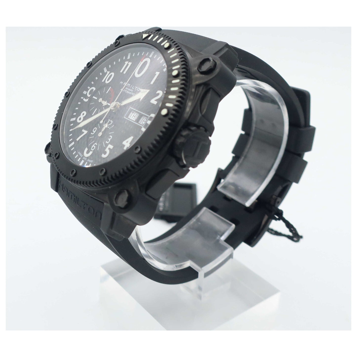 Hamilton Khaki Navy Men's Automatic Watch H78686333-SDV - Image #4