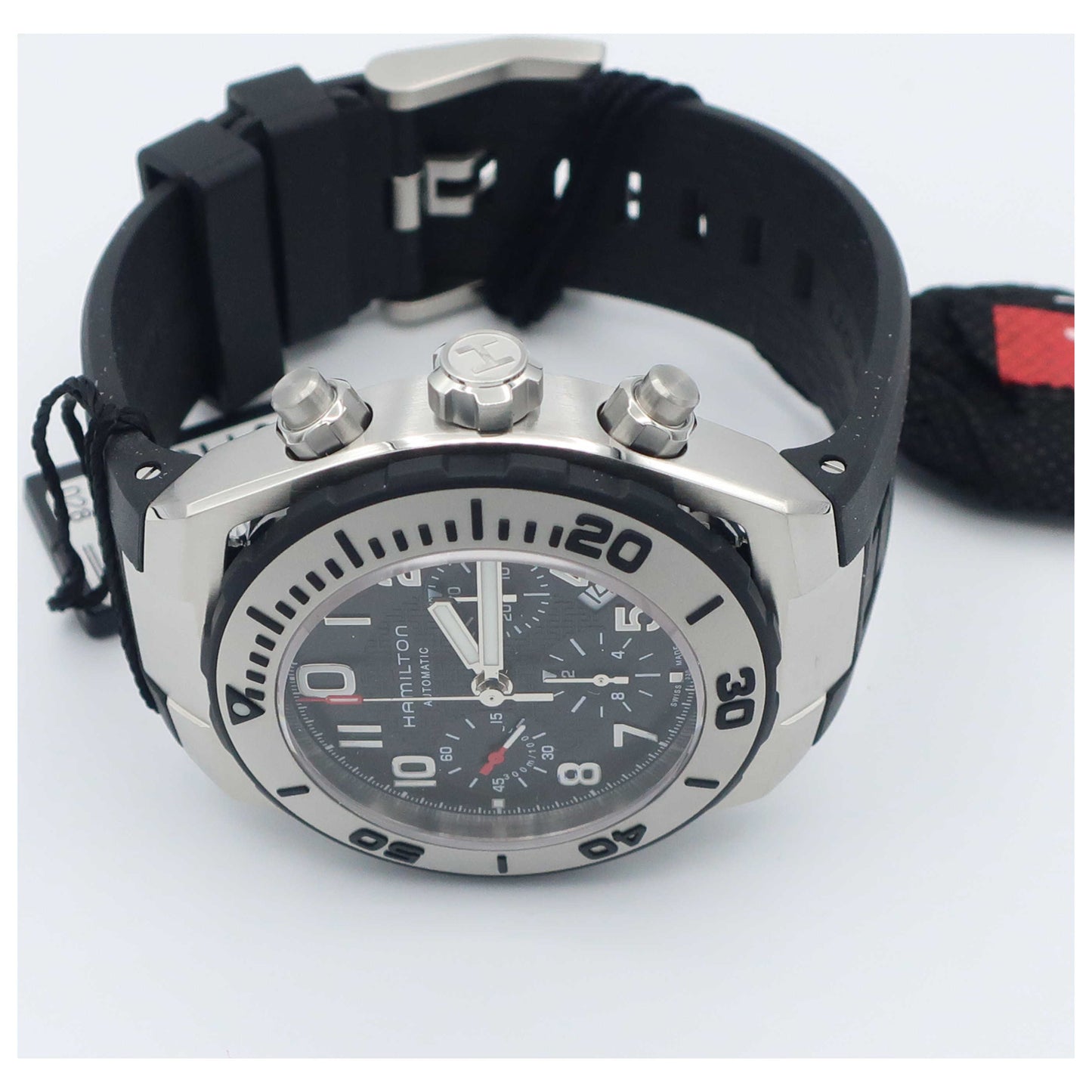 Hamilton Khaki Navy Men's Automatic Watch H78716333-SD - Image #8