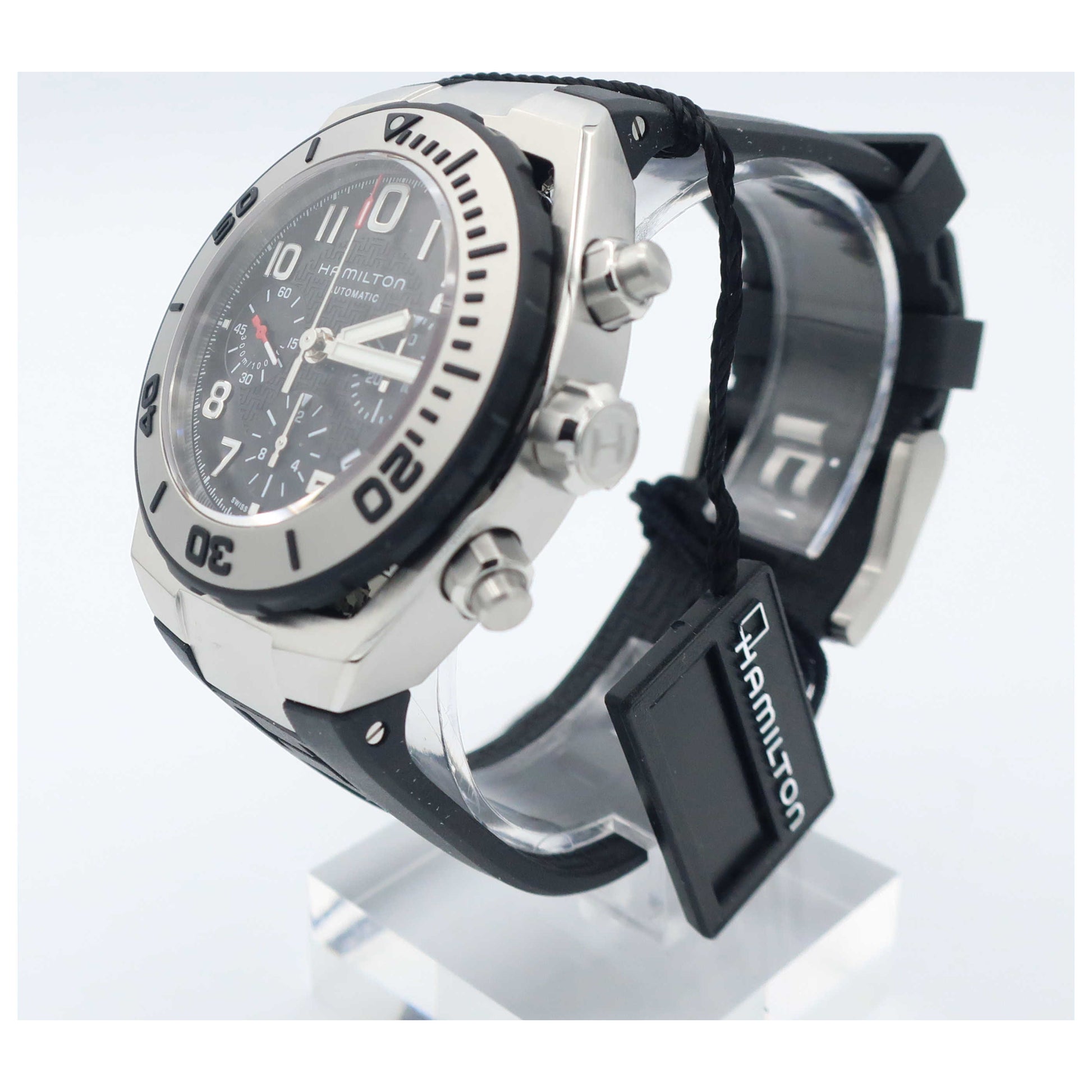 Hamilton Khaki Navy Men's Automatic Watch H78716333-SD - Image #4