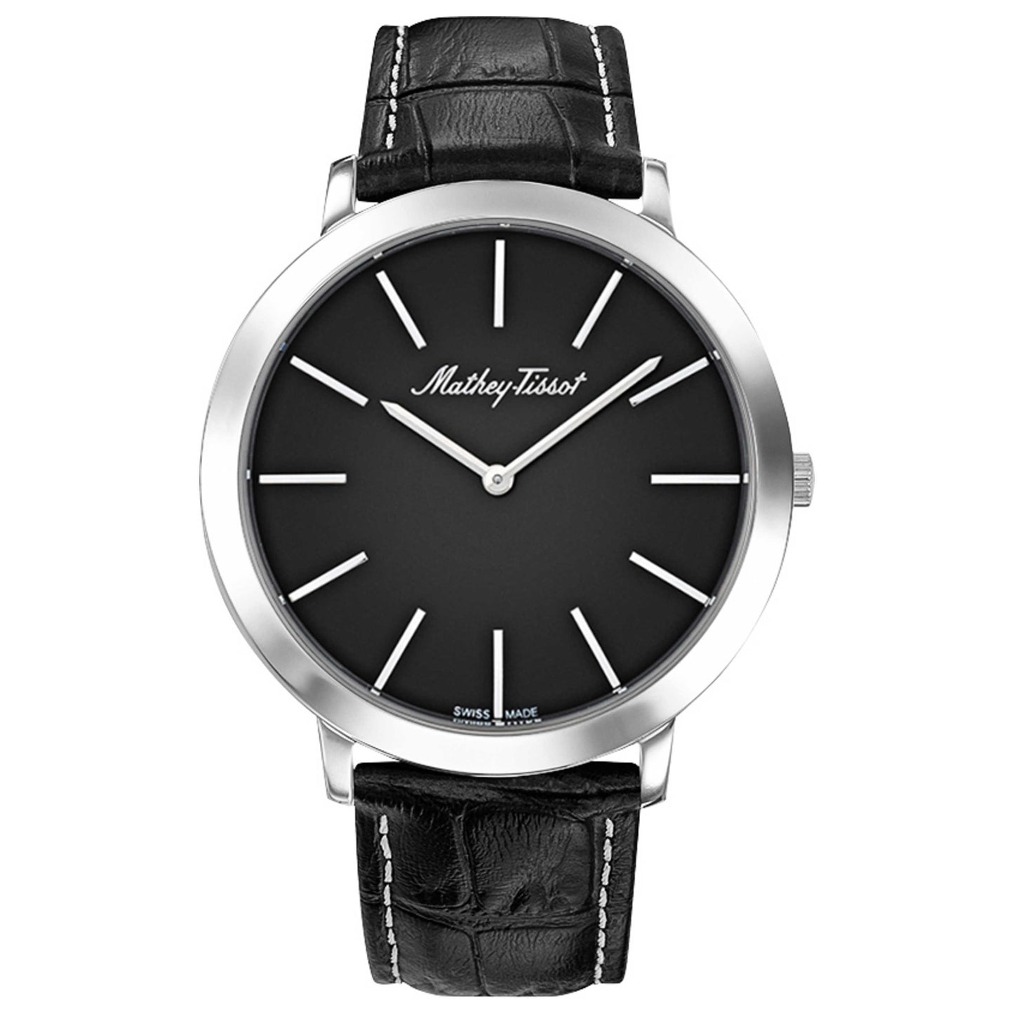 Front view of Mathey Tissot Darius Men's Quartz Watch H7915AIN