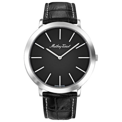 Front view of Mathey Tissot Darius Men's Quartz Watch H7915AIN