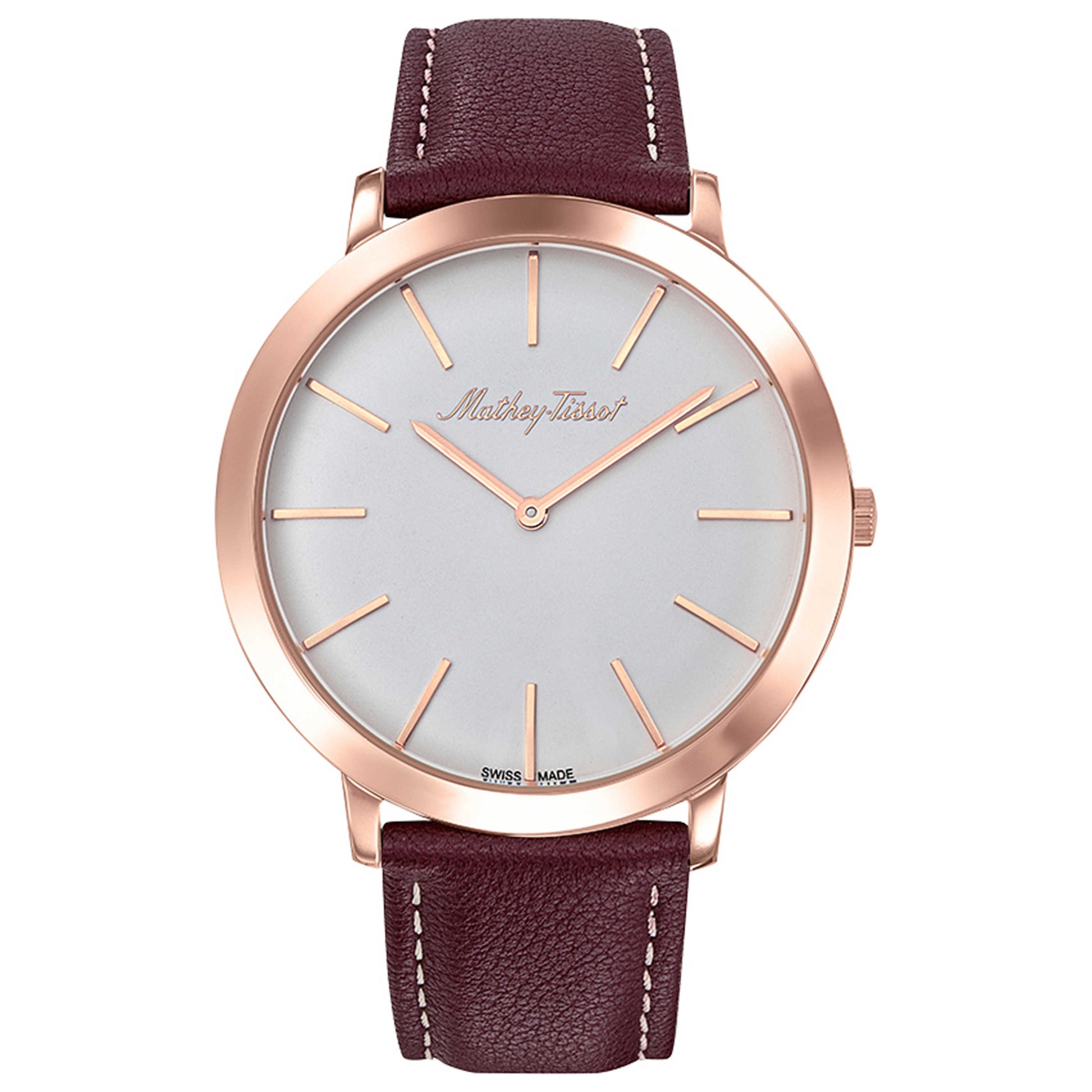 Front view of Mathey Tissot Darius Men's Quartz Watch H7915PI