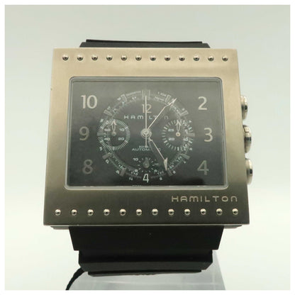 Front view of Hamilton Khaki Action Men's Automatic Watch H79616333-PO2