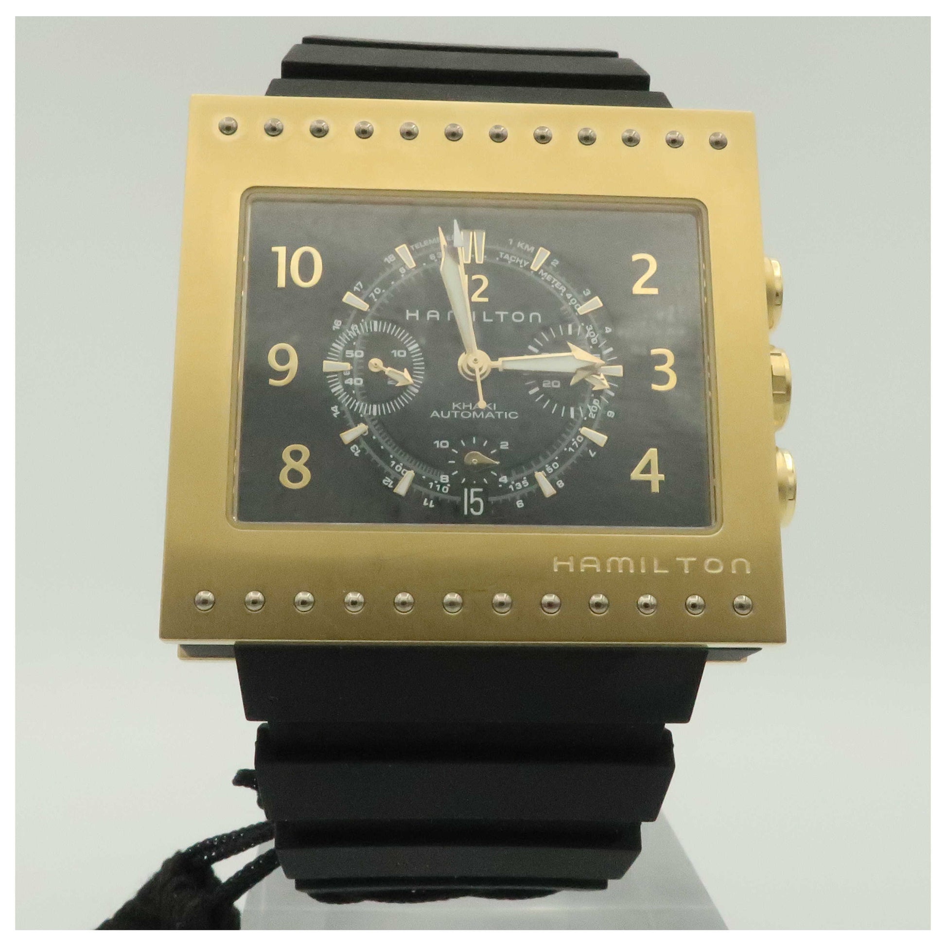 Front view of Hamilton Khaki Action Men's Automatic Watch H79636333-PO