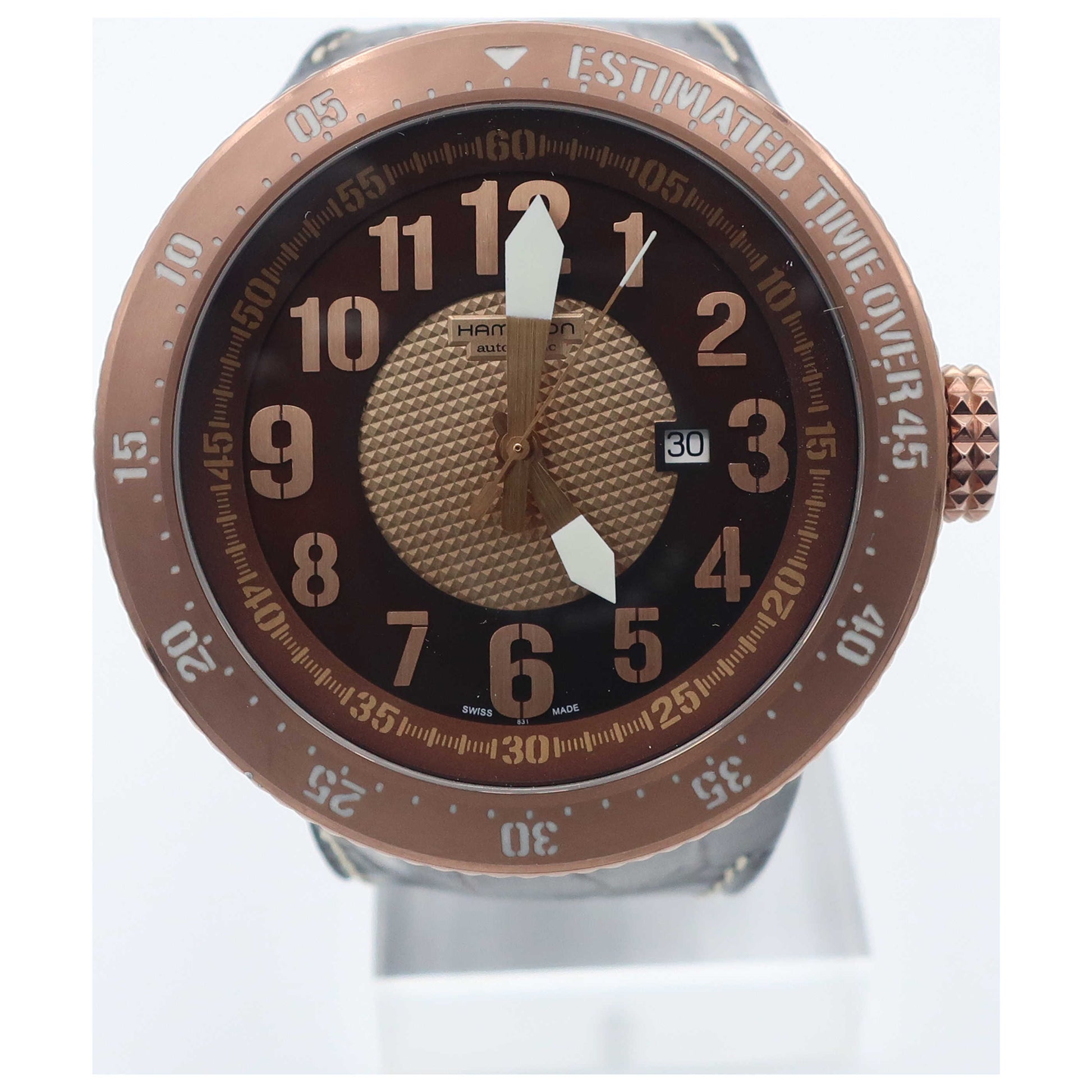 Front view of Hamilton Khaki Field Men's Automatic Watch H79745583-SD2