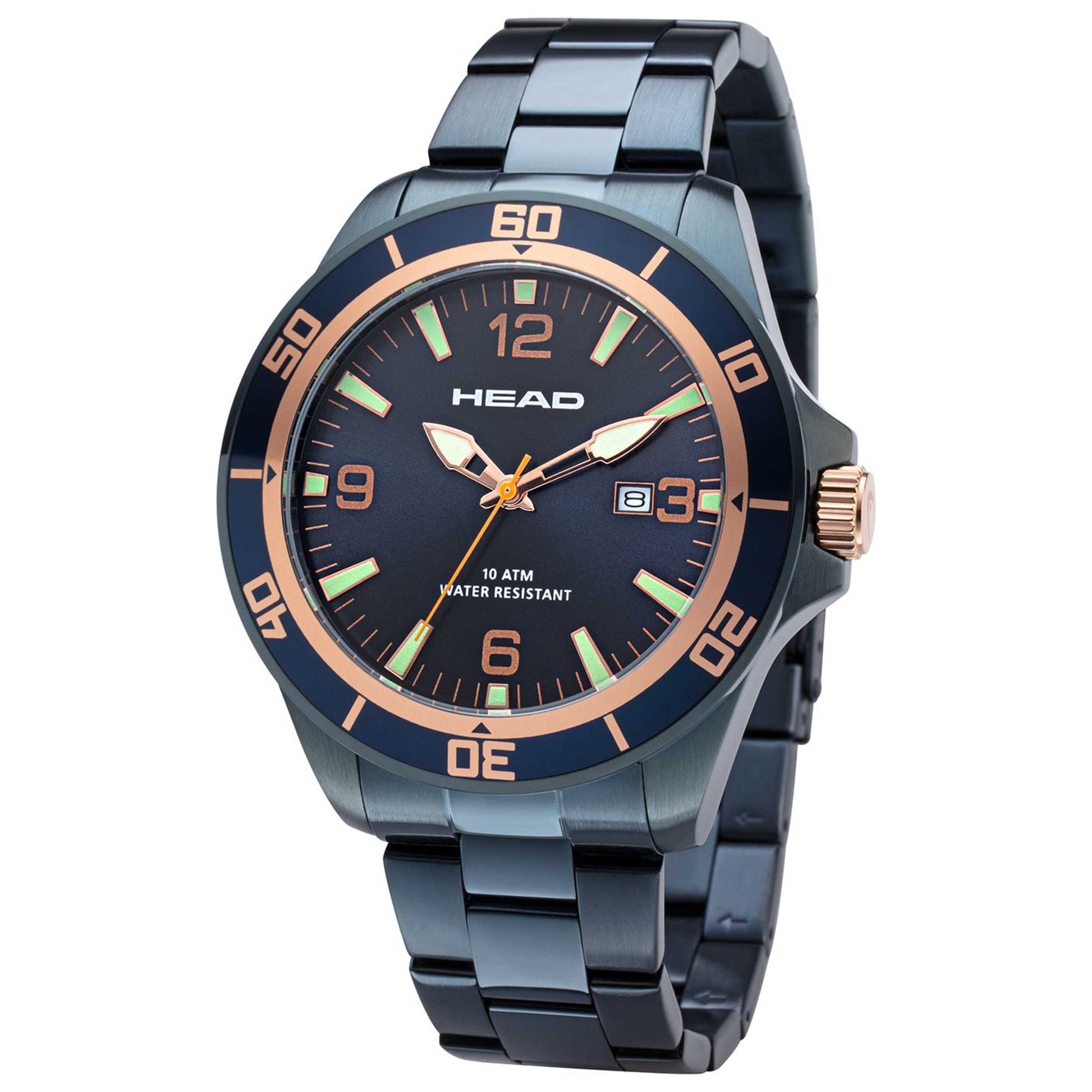 Front view of Head Rome Men's Quartz Watch H800404