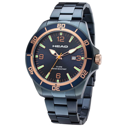 Front view of Head Rome Men's Quartz Watch H800404