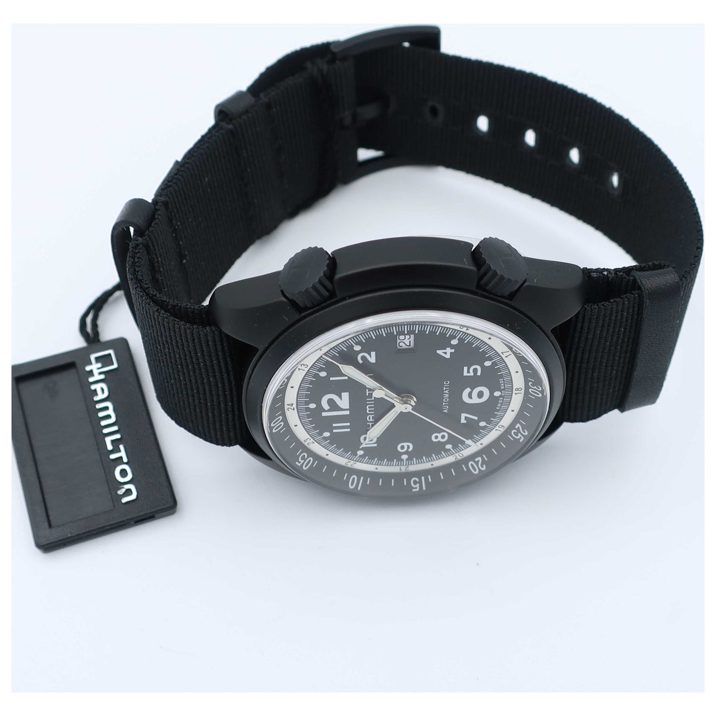 Hamilton Khaki Aviation Men's Automatic Watch H80485835-SD - Image #8