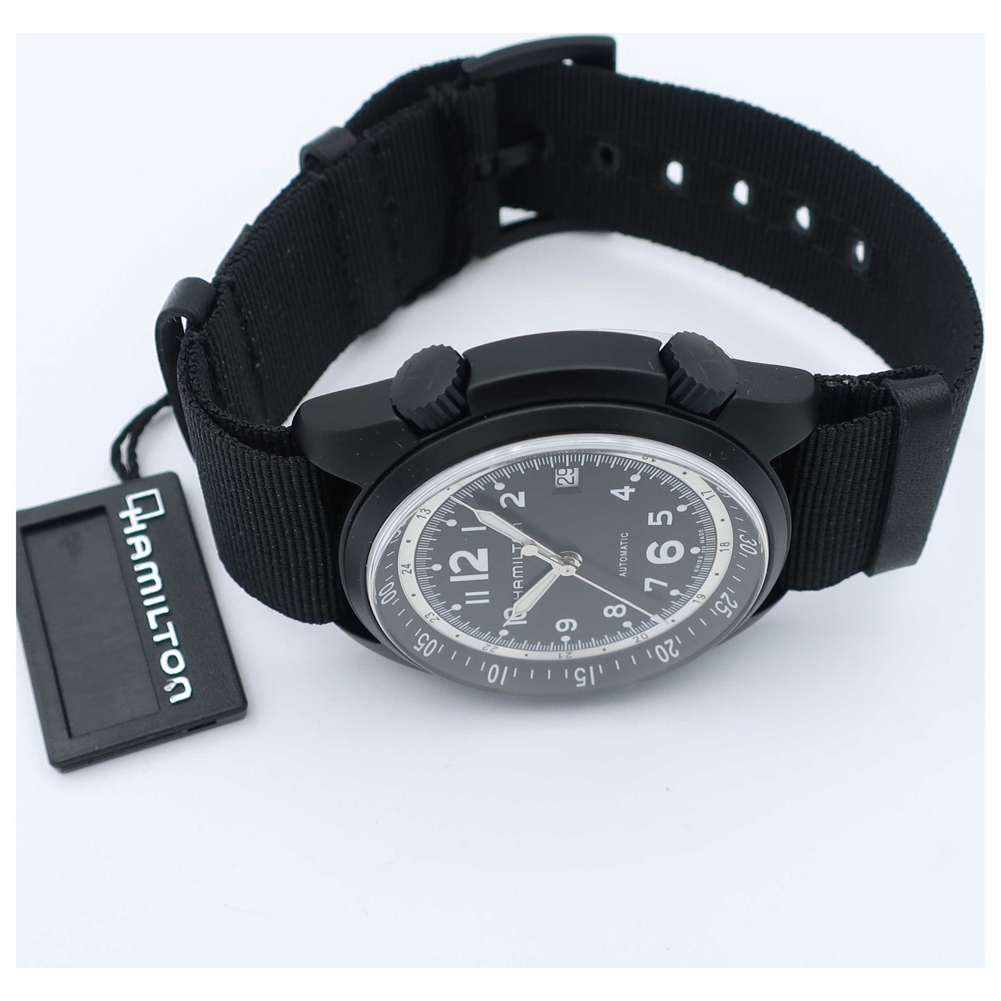 Hamilton Khaki Aviation Men's Automatic Watch H80485835-SD - Image #8