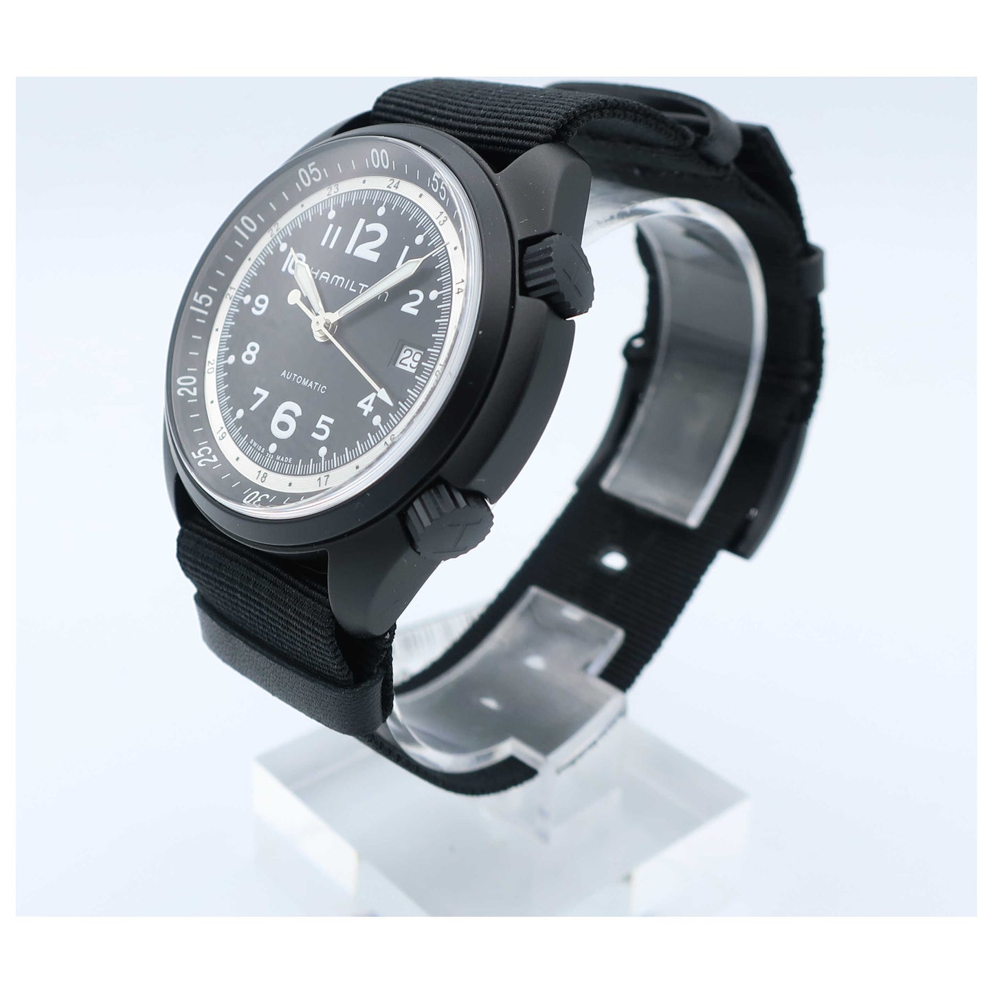 Hamilton Khaki Aviation Men's Automatic Watch H80485835-SD - Image #4