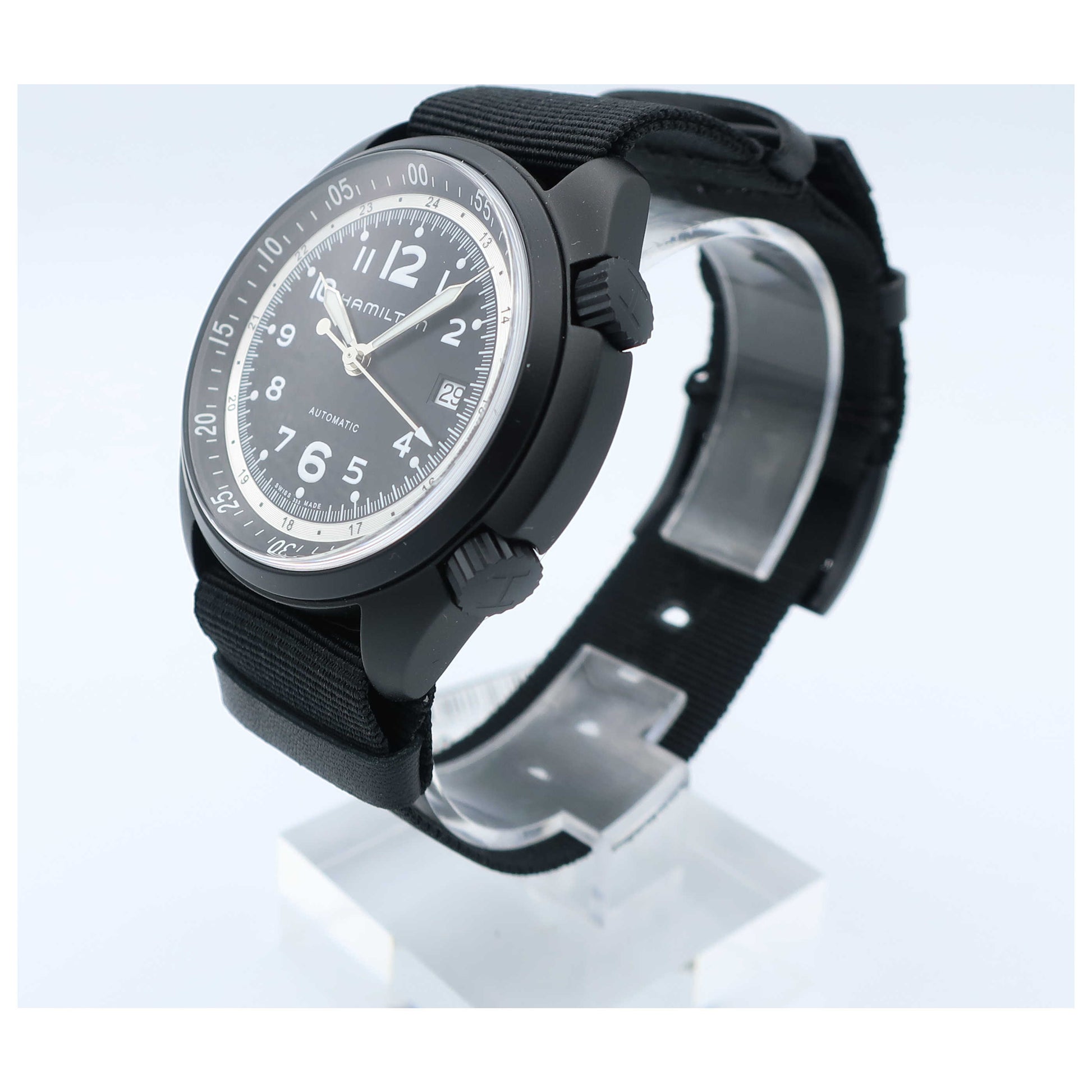 Hamilton Khaki Aviation Men's Automatic Watch H80485835-SD - Image #4