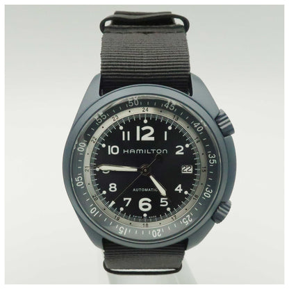 Front view of Hamilton Khaki Aviation Men's Automatic Watch H80495845-SDV