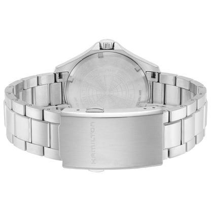 Back view of Hamilton Khaki Navy Men's Quartz Watch H82211181