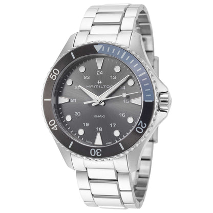Front view of Hamilton Khaki Navy Men's Quartz Watch H82211181