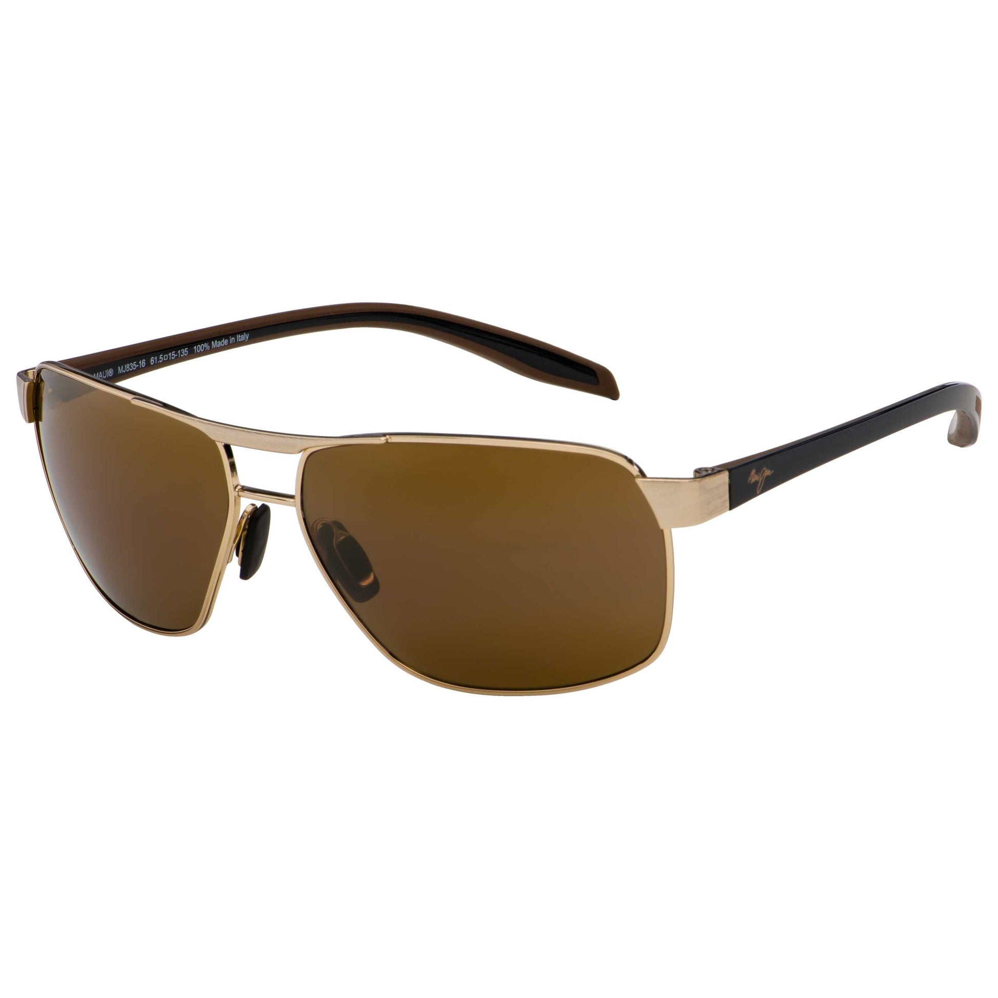 Front view of Maui Jim The Bird Men's Sunglasses H835-16
