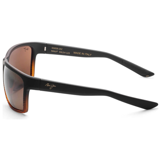 Left view of Maui Jim Alenuihaha Unisex Sunglasses H839-25C
