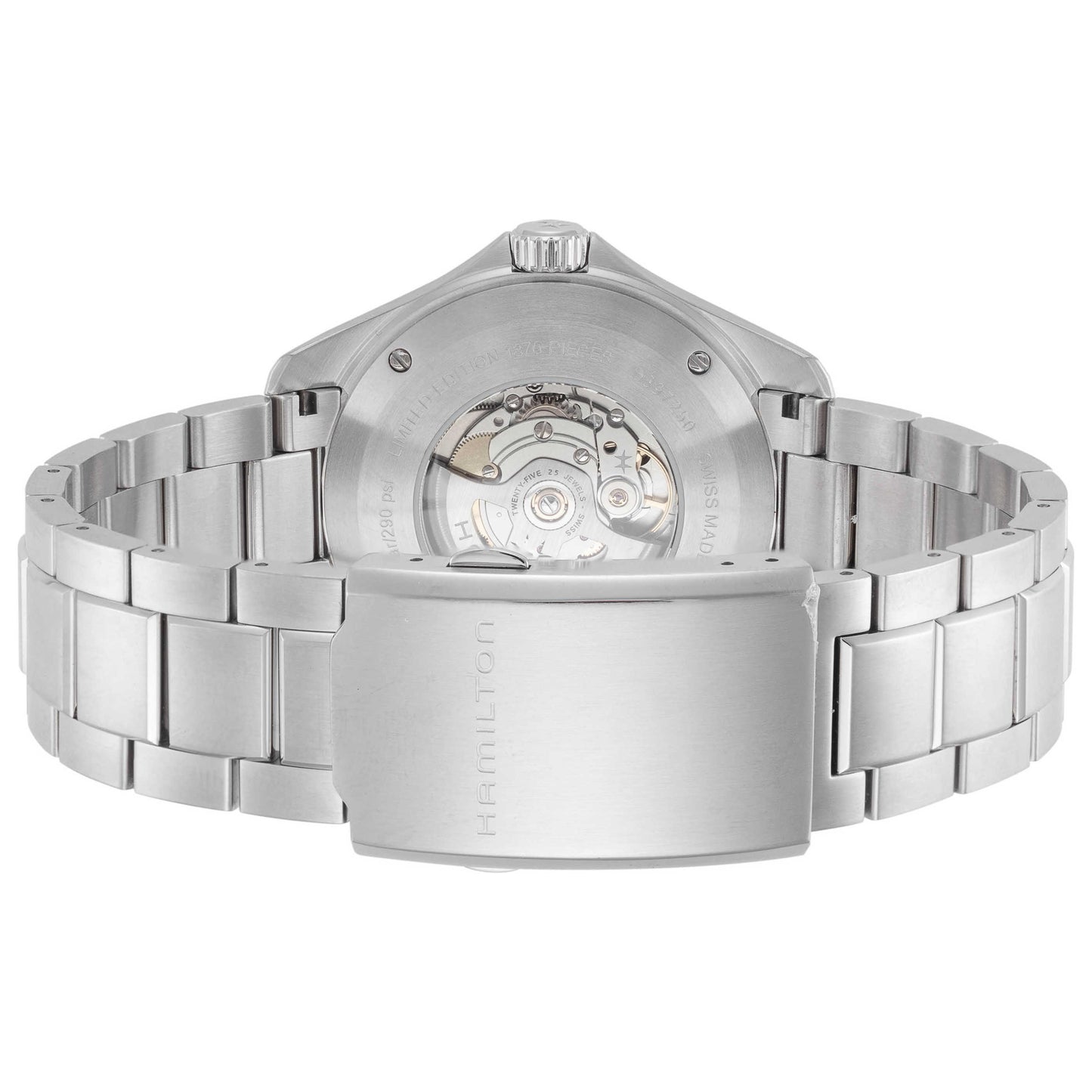 Back view of Hamilton Khaki Aviation Men's Automatic Watch H89725141