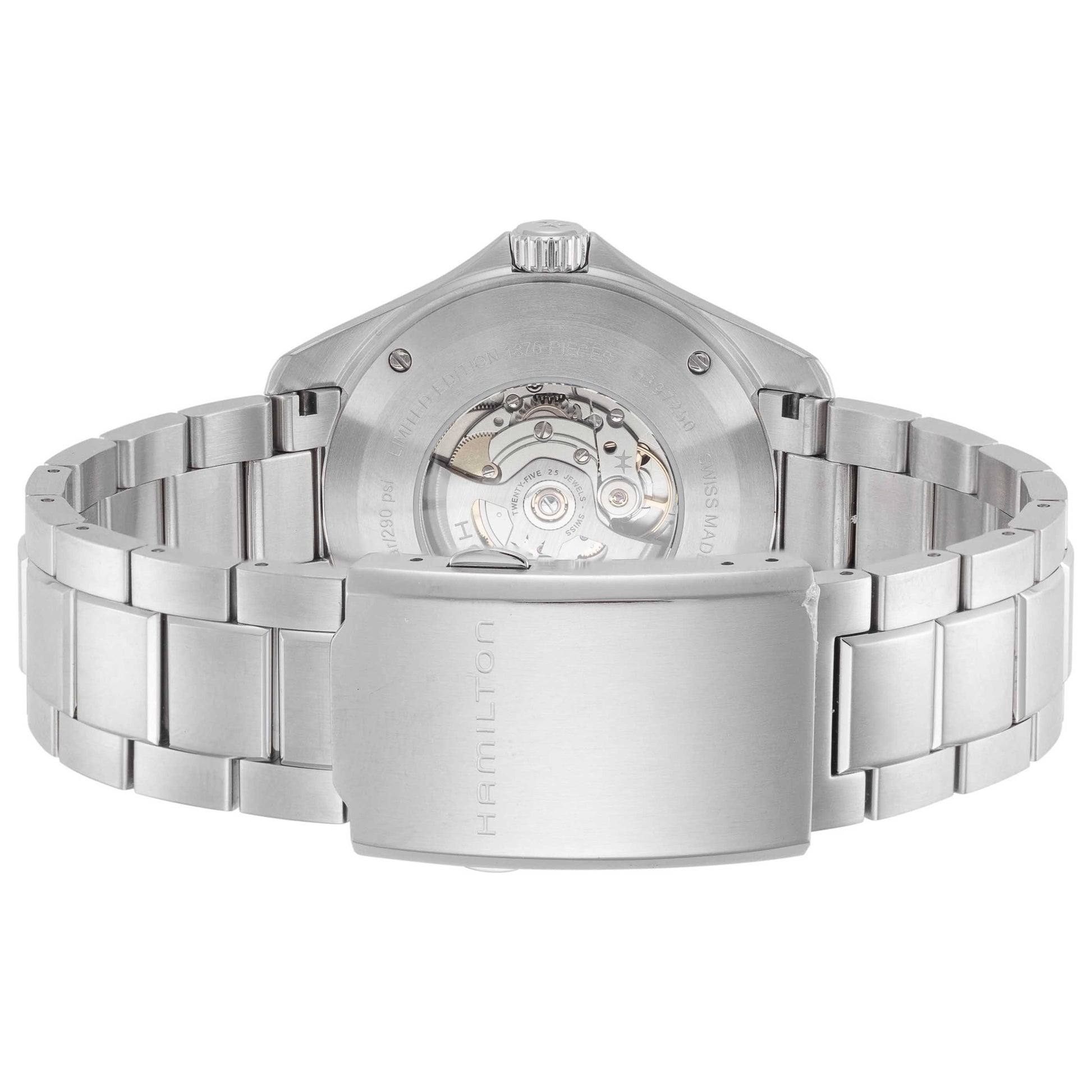 Back view of Hamilton Khaki Aviation Men's Automatic Watch H89725141