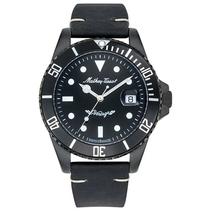 Front view of Mathey Tissot Mathy Vintage Auto Men's Automatic Watch H901BZNB