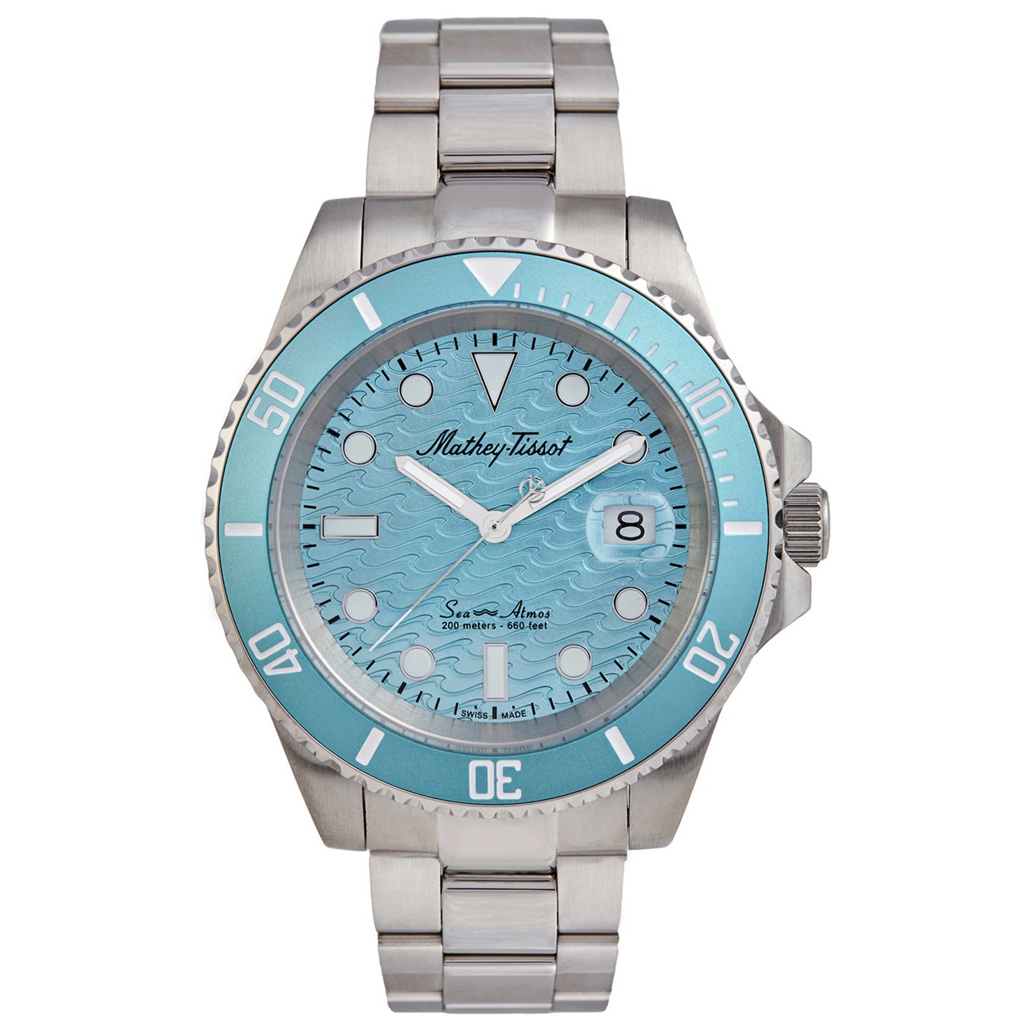 Front view of Mathey Tissot Mathy Sea Men's Quartz Watch H906ZABU