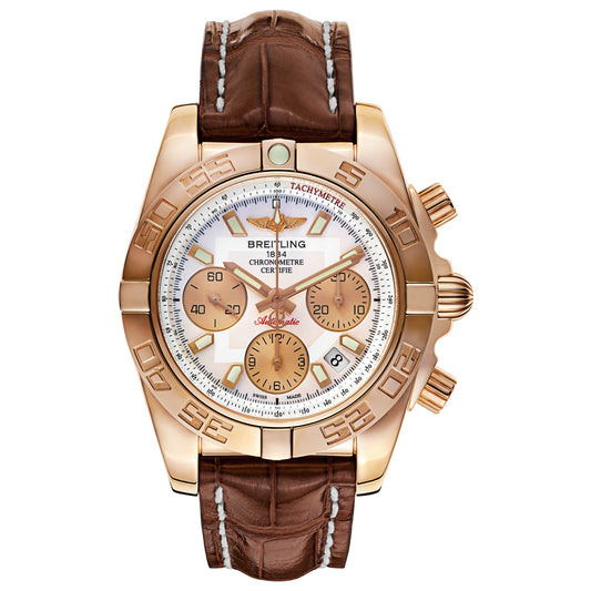 Front view of Breitling Men's Automatic Watch HB014012-A722-723P