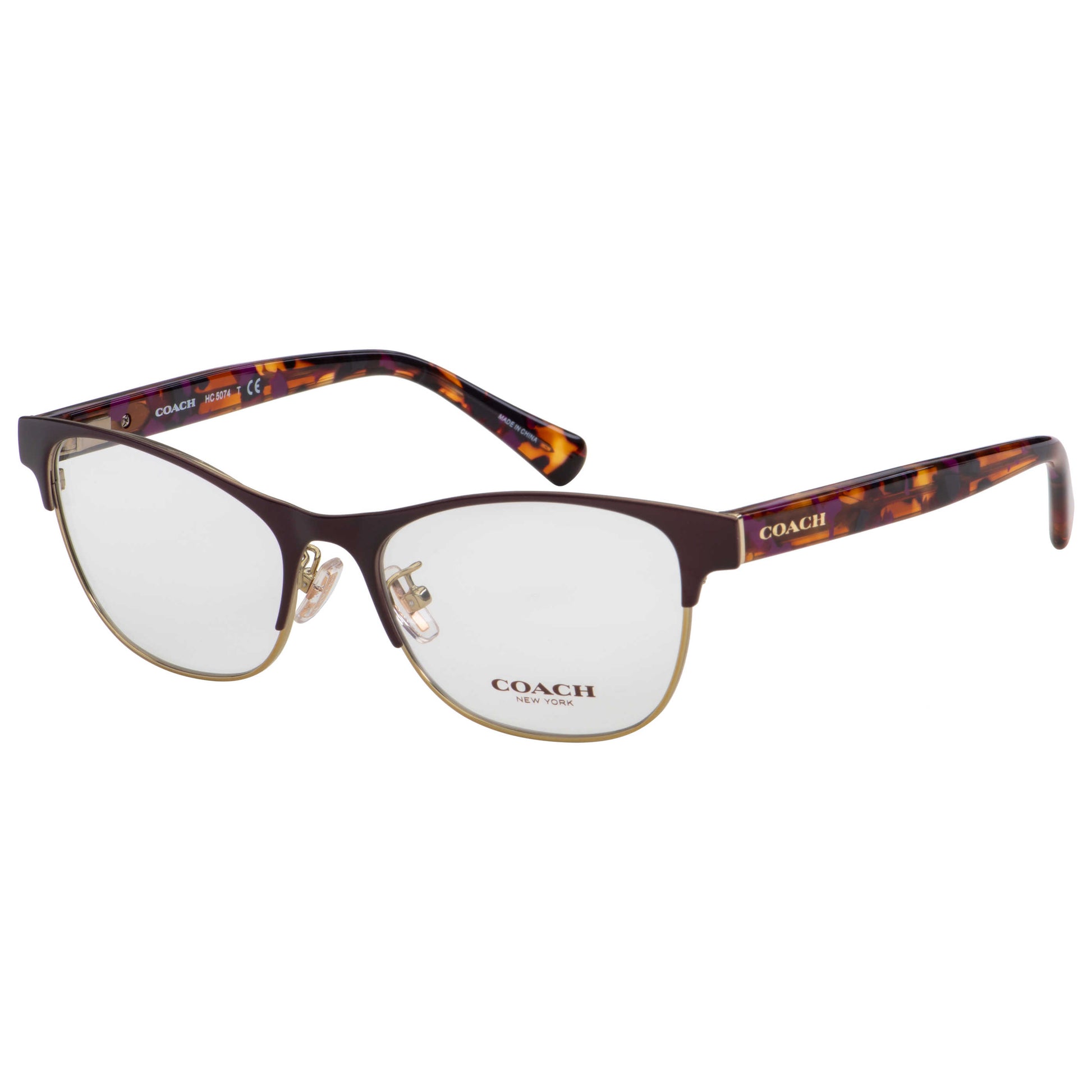 Front view of Coach Fashion Women's Opticals HC5074-9241-54