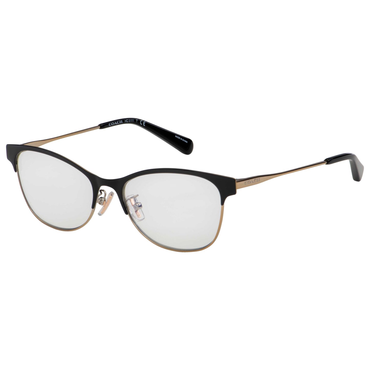 Front view of Coach Fashion Women's Sunglasses HC5111-9346SB-53