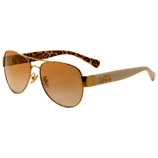 Front view of Coach Women's Sunglasses HC7059-92496E-58