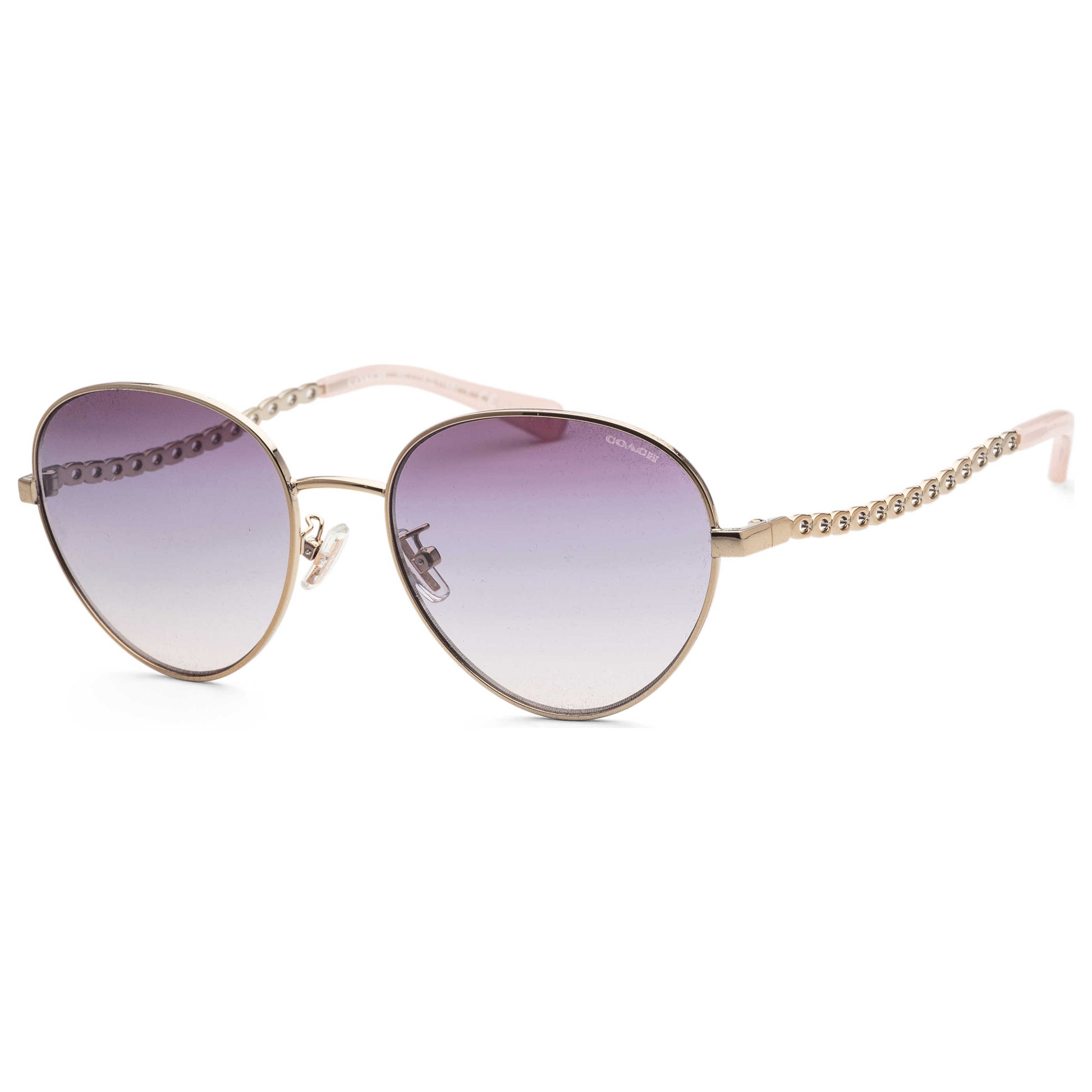 Front view of Coach Fashion Women's Sunglasses HC7114-9005U7-56