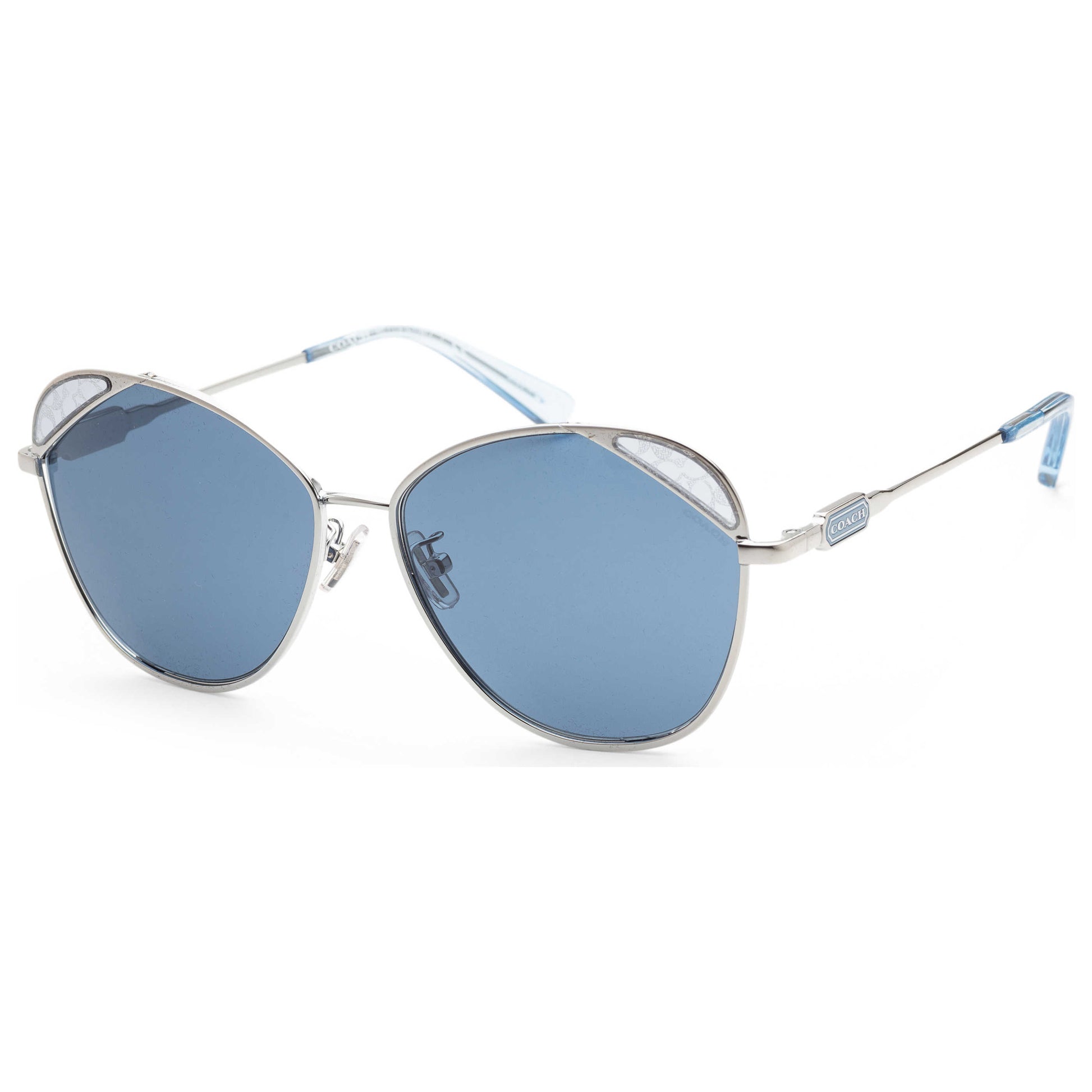 Front view of Coach Fashion Women's Sunglasses HC7119-935355-59